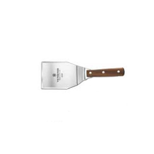 Victorinox | Forshner Hamburger Turner, 3 Beveled Edges, Stiff, 4" x 5", Wood