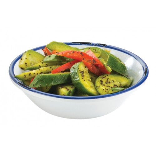 Cal-Mil | Enamelware Collection Bowl, 5.5 oz, White Melamine