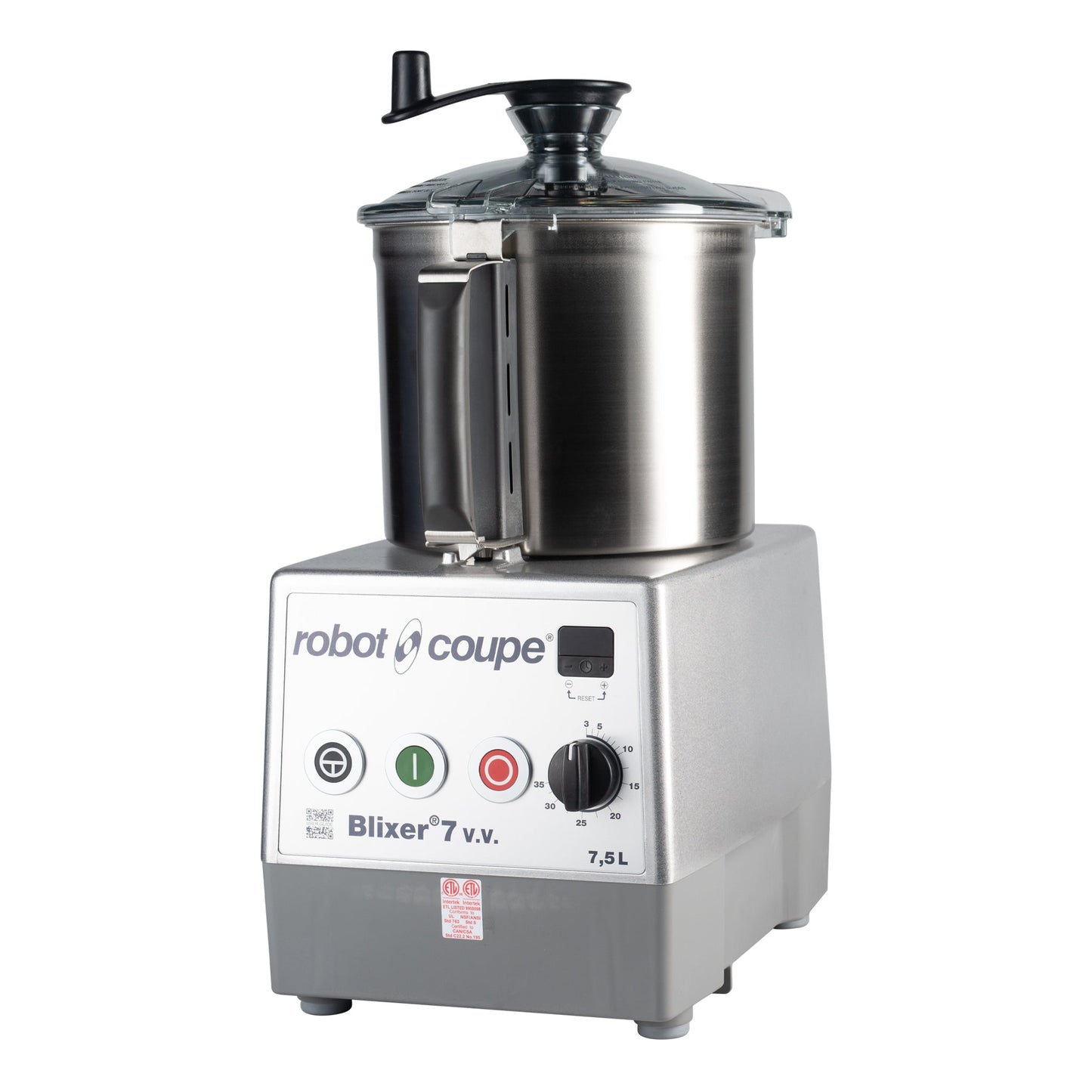 Robot Coupe | Blixer 7 VV Food Processor, 7 qt, Stainless Steel Bowl, 120V