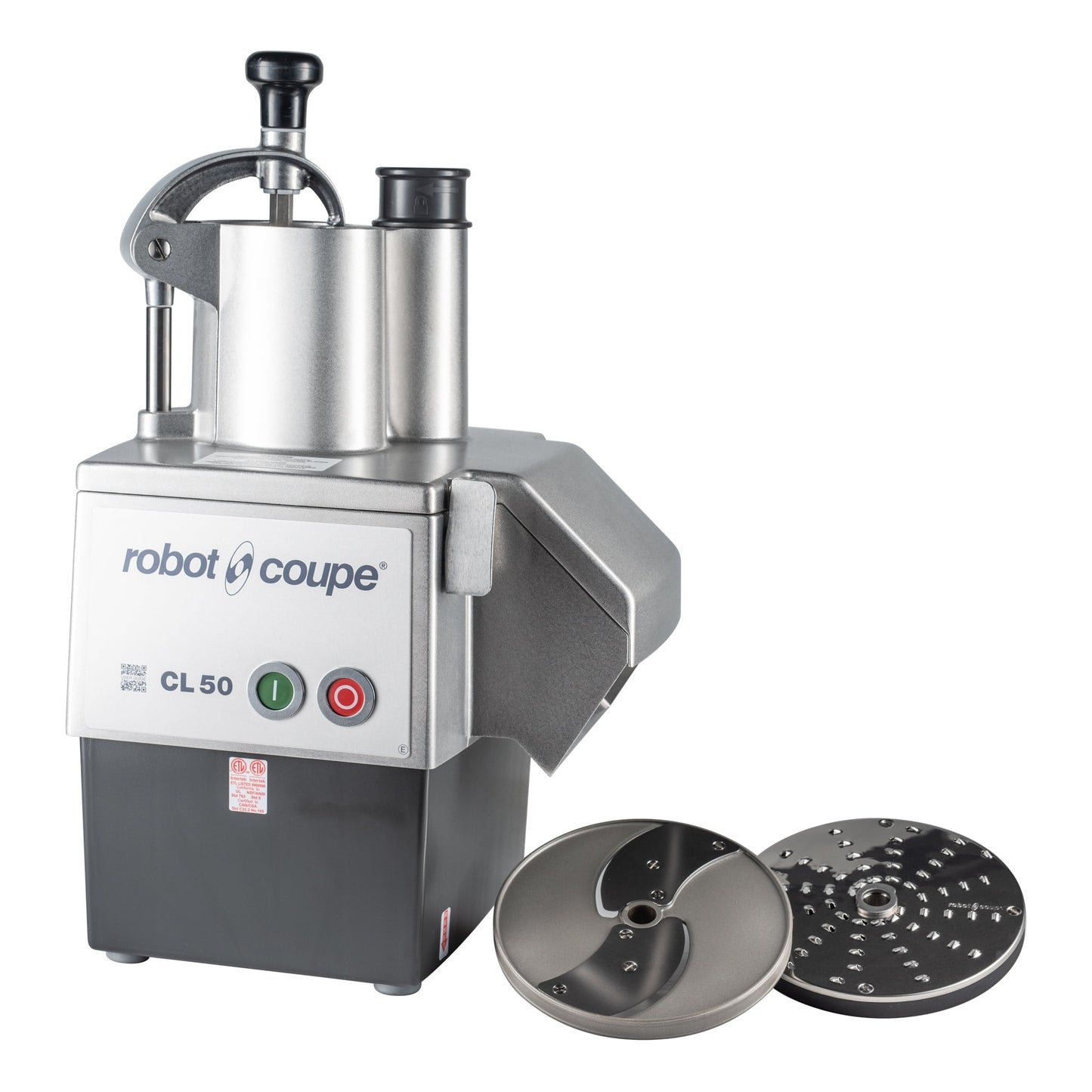 Robot Coupe | CL50E Continuous Feed Vegetable Prep Food Processor, 1.5 HP, 120 V