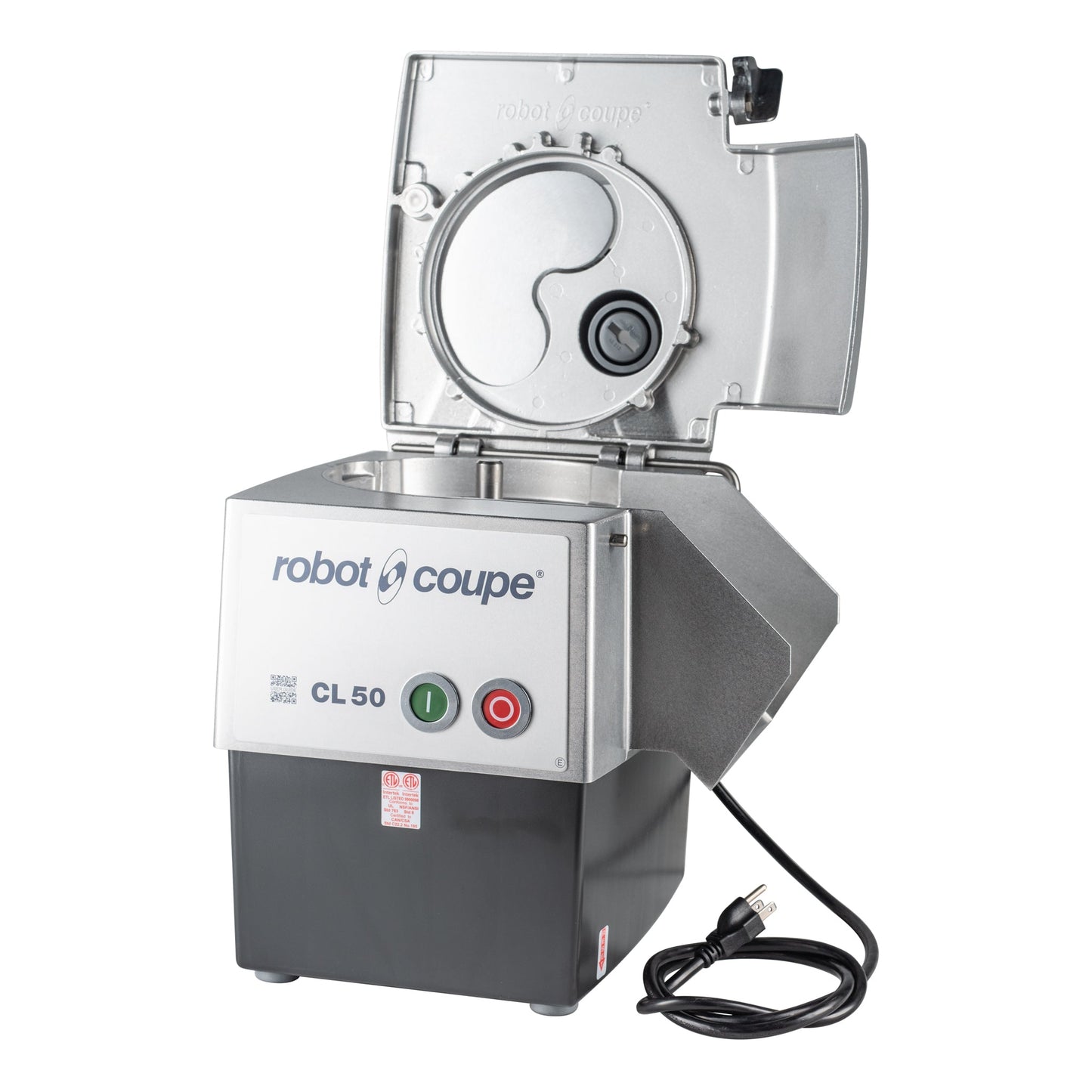 Robot Coupe | CL50E Continuous Feed Vegetable Prep Food Processor, 1.5 HP, 120 V