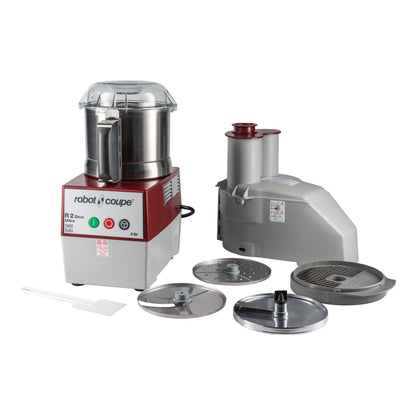 Robot Coupe | R2Dice Ultra Combination Food Processor, Stainless Steel 3 qt Bowl, 2 HP, 120V