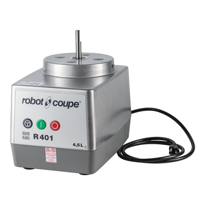 Robot Coupe | R401 Combination Food Processor, Stainless Steel 4.5 qt Bowl, 1.5 HP, 120V