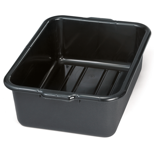 TableCraft | Bus/Utility Bin, 21.25" x 15.75" x 7", Black