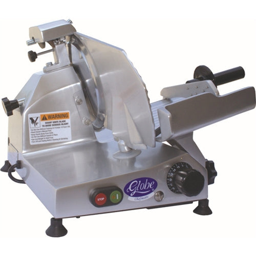 Globe | Chefmate C9 Economy Light Duty Manual Meat Slicer, 9", 1/4 HP - ChefEquipment.com