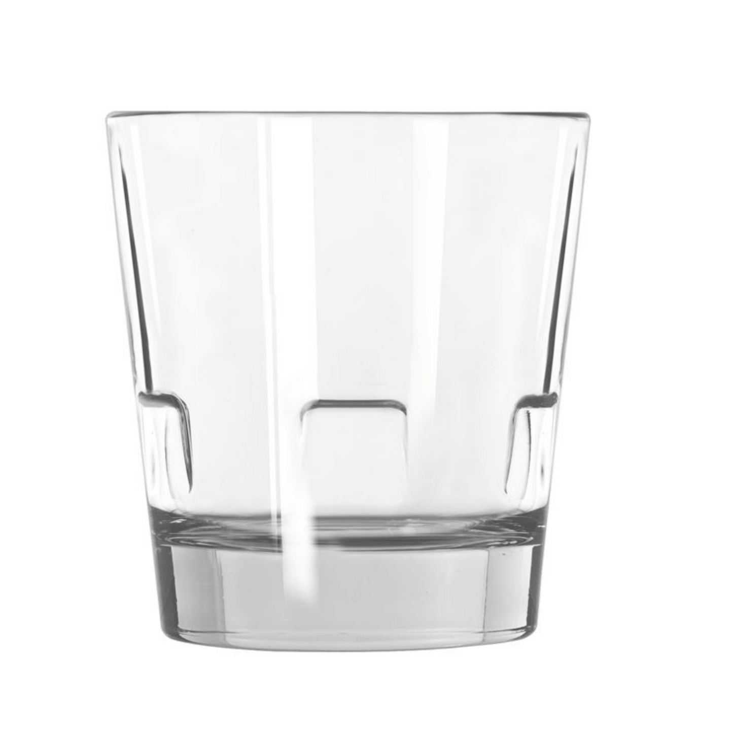 Libbey | Optiva Stackable Double Old Fashioned Glass, 12 oz (12-pack)