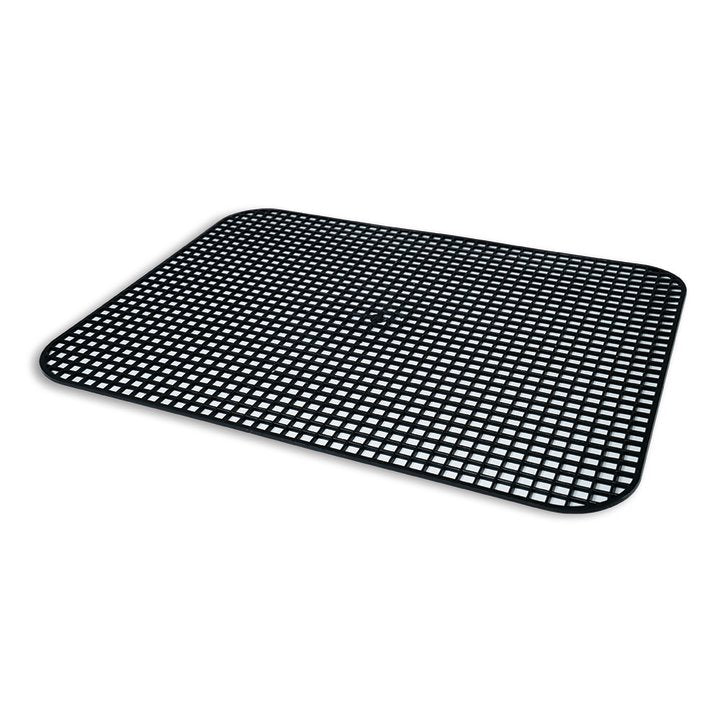 Vollrath | Anti-Skid Tray Mat, Black, 16.125" x 12.5" - ChefEquipment.com