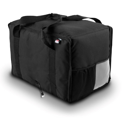 Check Corporation | Electric Heated Food Delivery Bag, Black