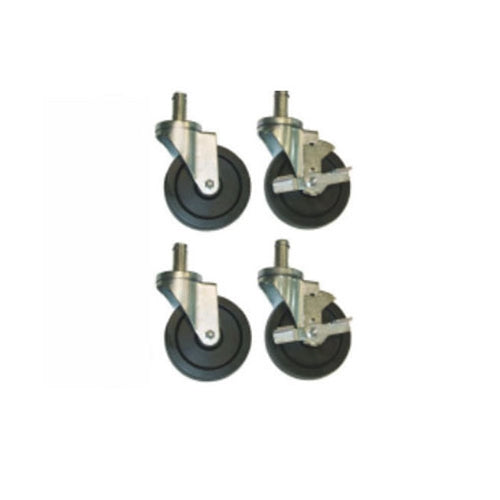 EFI | Caster Set, 2 with Brake, 2 without Brake (4-pack)