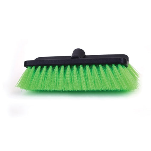 Globe | Bi-Level Scrubbing Brush, 18", Green