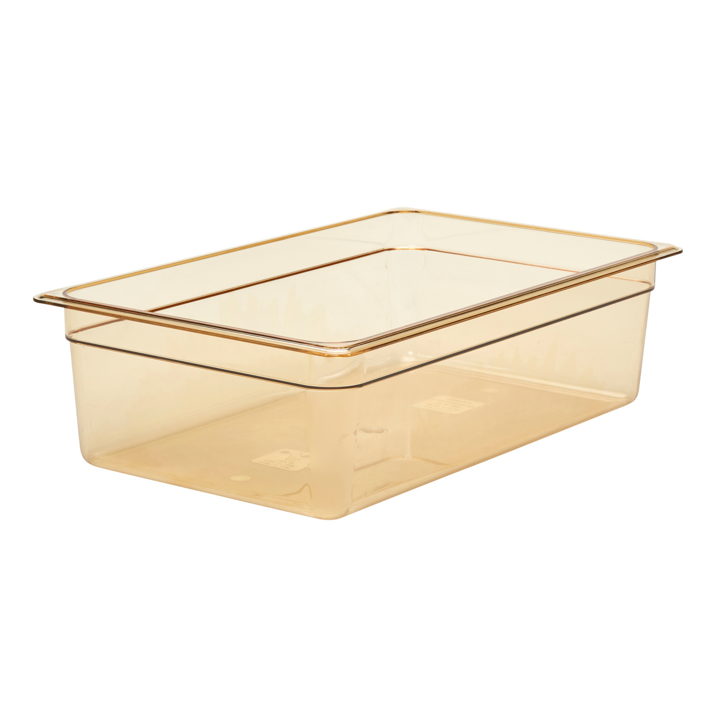 Cambro | High Heat Full Size Food Pan, 6" Deep, Amber