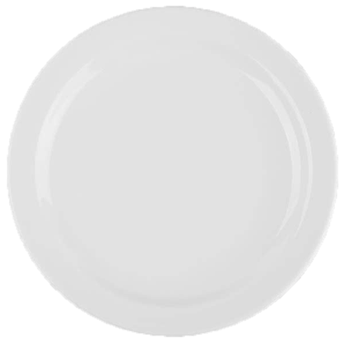 Libbey | World Tableware Porcelana Narrow Rim Plate, 6 1/2" (36-pack)