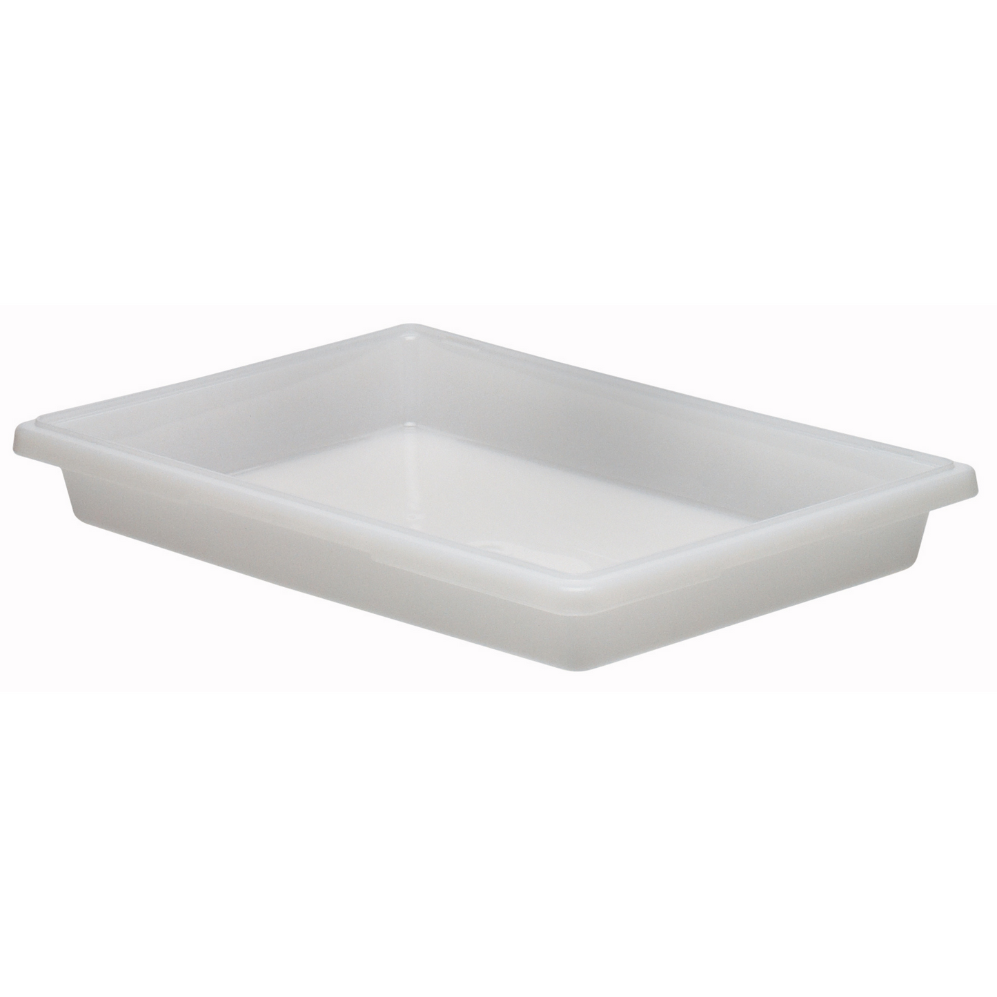 Cambro | Poly Full Size Food Storage Box, 3.5" Deep, White