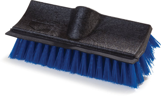 Carlisle | Flo-Pac® Dual Surface®10" Polypropylene Floor Scrub With Rubber Squeegee - ChefEquipment.com