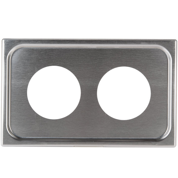 Vollrath | Adaptor Plate for 2 x 4 qt Round Insert, Stainless Steel