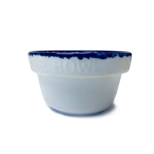 Tableware Solutions | Stacking Finger Bowl, 4.25" x 2.5", Blue/White (24-pack)