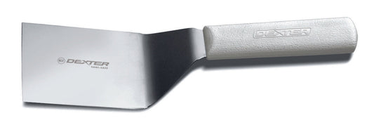 Dexter | Sani-Safe Hamburger Turner, 6" x 3", White