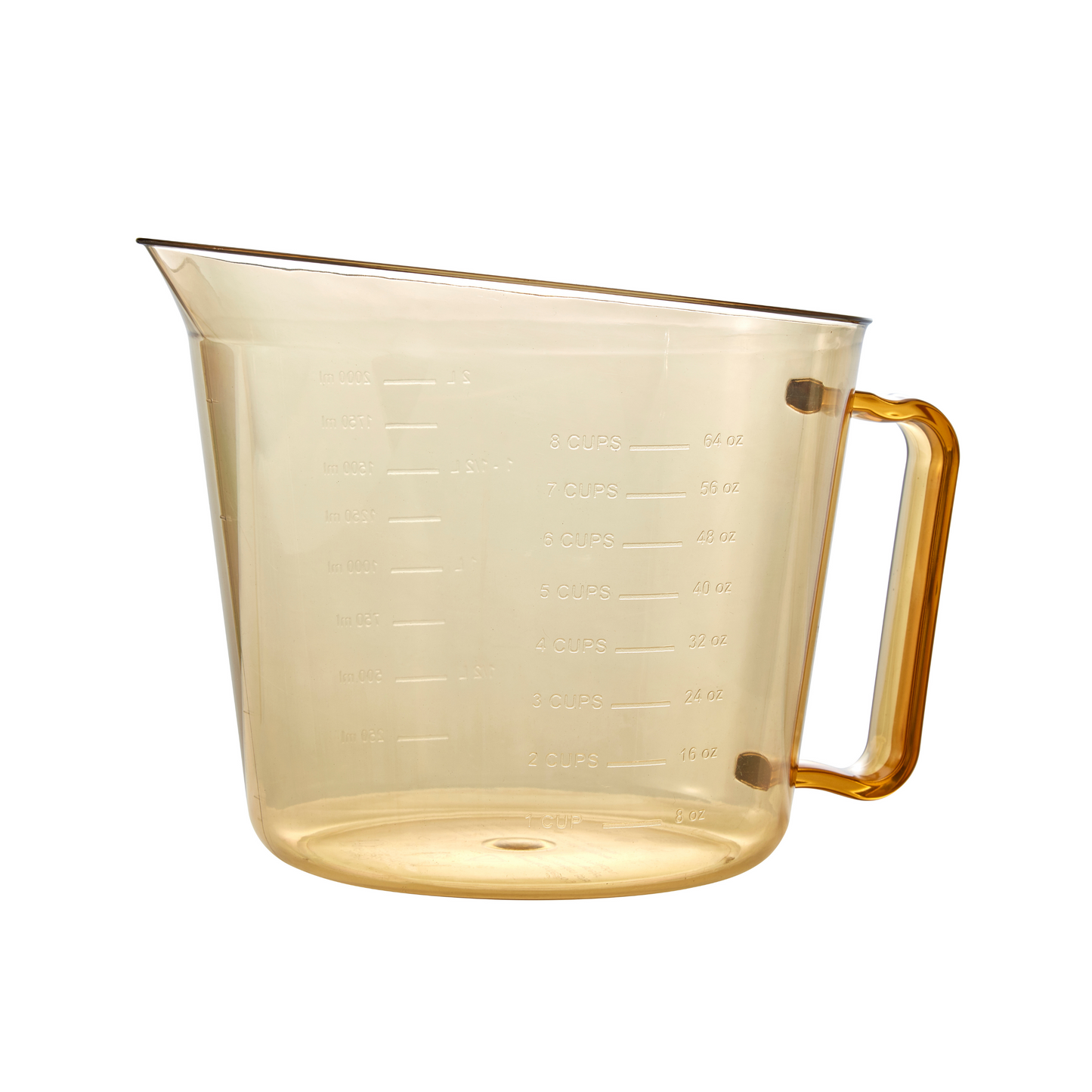 Cambro | High Heat Measuring Cup, 2 qt, Amber