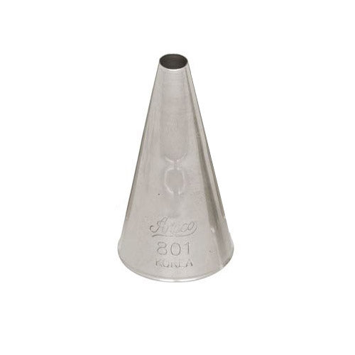 Ateco | Plain Piping Tip, 801, Stainless Steel