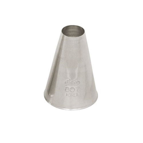 Ateco | Plain Piping Tip, 807, Stainless Steel