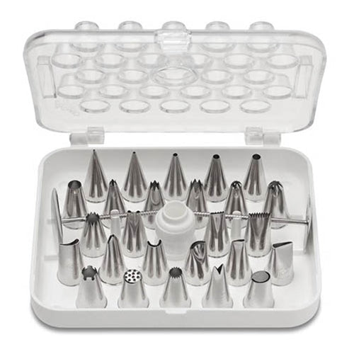 Ateco | 29 Piece Piping Tip/Decorating Tube Set - ChefEquipment.com