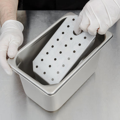 Vollrath | Super Pan V Food Pan False Bottom, 1/4 Size, Stainless Steel