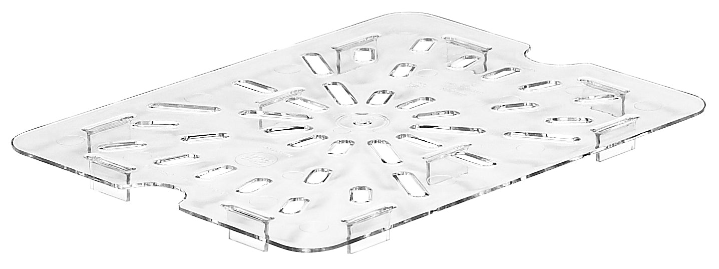 Cambro | Camwear Food Pan Drain Shelf, Half Size, Clear