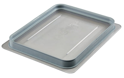 Cambro | Couvercle GripLid pour bac gastronome Camwear, demi-taille, transparent