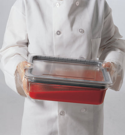 Cambro | Couvercle GripLid pour bac gastronome Camwear, demi-taille, transparent