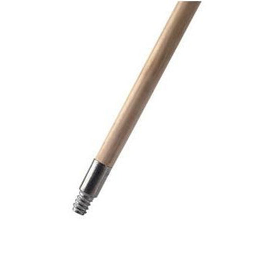 Advantage | Wood Handle with Threaded Metal Tip, 54"