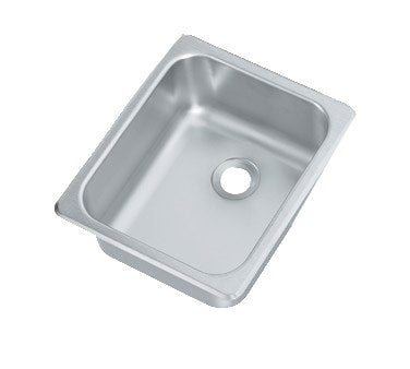 Vollrath | Sink, Single Bowl, 13" x 15.75" x 6", Stainless Steel - ChefEquipment.com