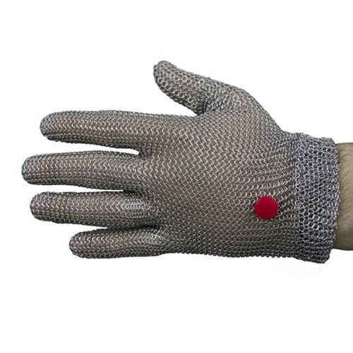 Yes Group | Manulatex Chain Mesh Glove, Medium, Stainless Steel