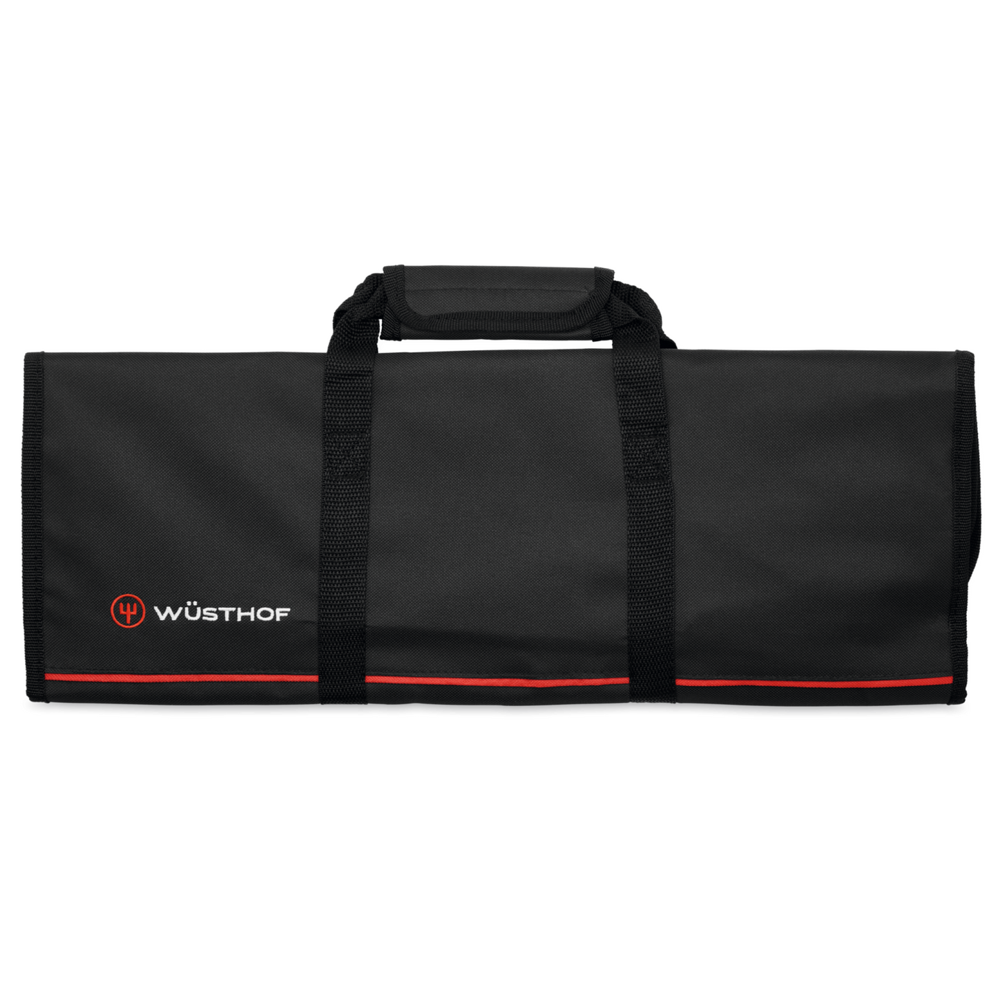 Wusthof | Knife Roll with 12 Pockets, Black - ChefEquipment.com