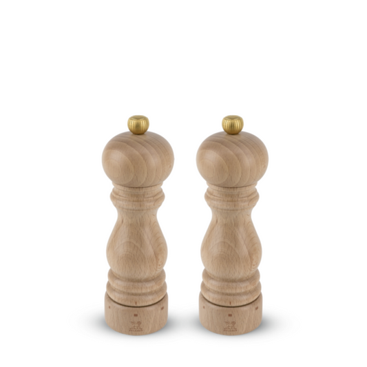 Peugeot | Paris u'Select Salt & Pepper Mill Set, 7", Wood, Natural