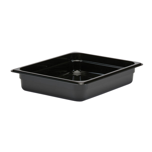 Cambro | Camwear Half Size Food Pan, 2.5" Deep, Black