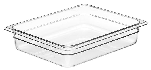 Cambro | Camwear Half Size Food Pan, 2.5" Deep, Clear