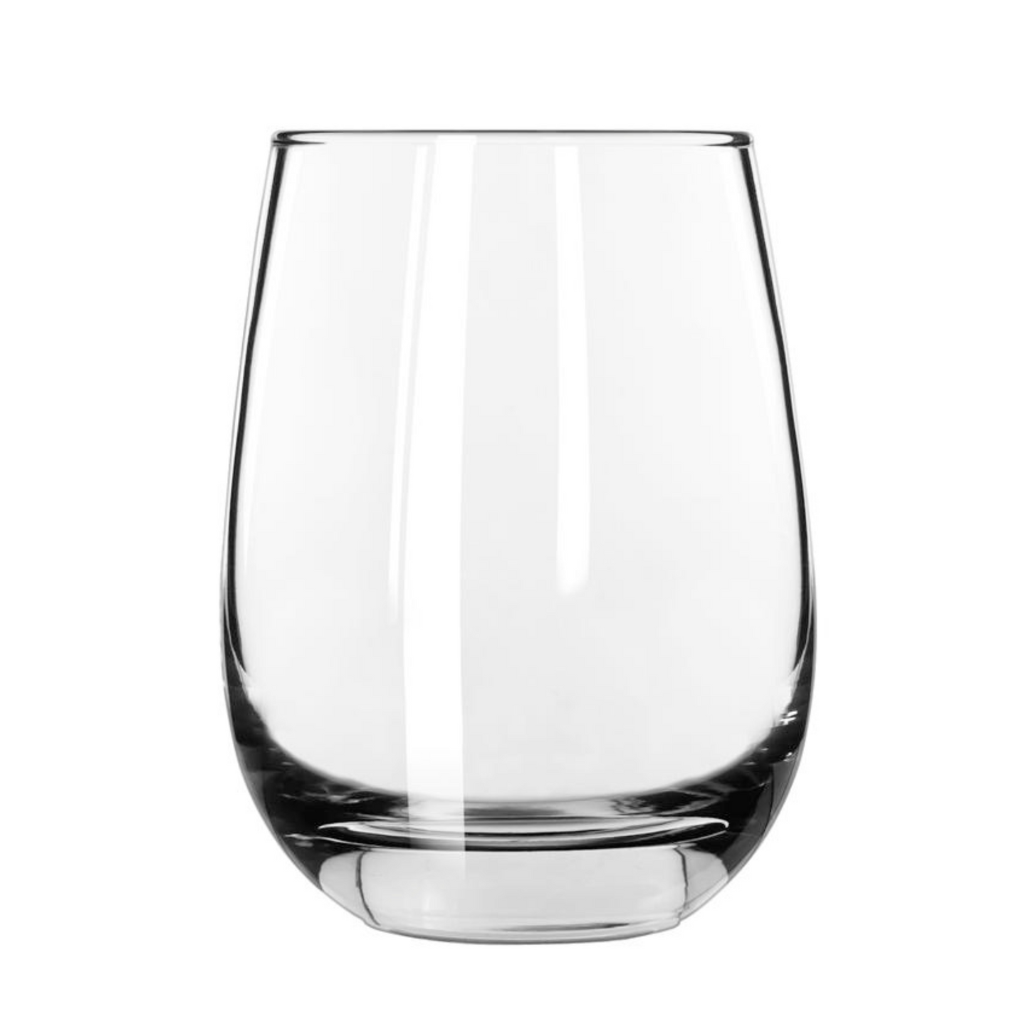 Libbey | Stemless White Wine Glass, 15.25 oz, (12-pack)