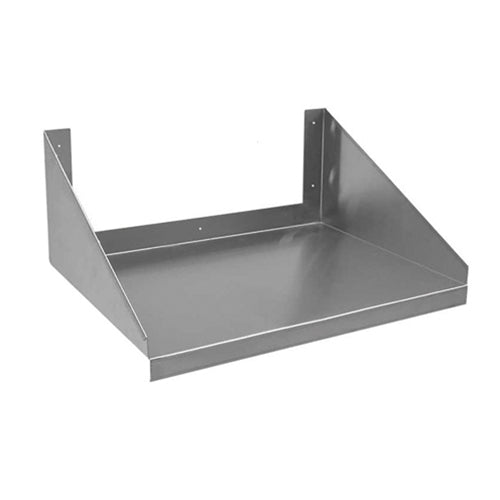 EFI | Wall Mount Microwave Shelf, 18" x 24", Stainless Steel