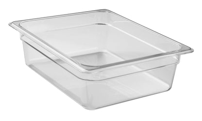 Cambro | Camwear Half Size Food Pan, 4" Deep, Clear