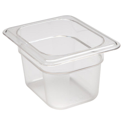 Cambro | Camwear 1/8 Size Food Pan, 4" Deep, Clear