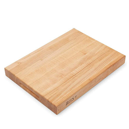 John Boos | Reversible Cutting Board, 24" x 18" x 2 1/4", Edge Grain Maple