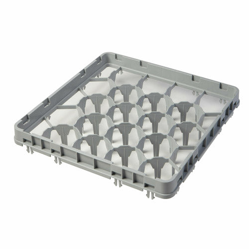 Cambro | Camrack Full Drop Glass Rack Extender, 20 Compartment, Grey