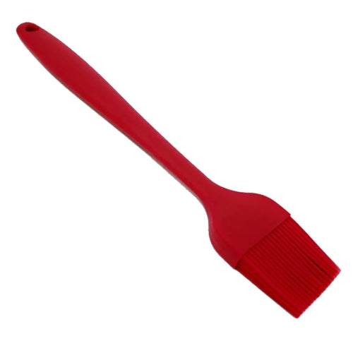 Danesco | Silicone Pastry / Basting Brush, 10.5", Red