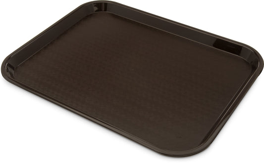 Carlisle | Cafe Fast Food Cafeteria Tray, 14" x 18", Chocolate