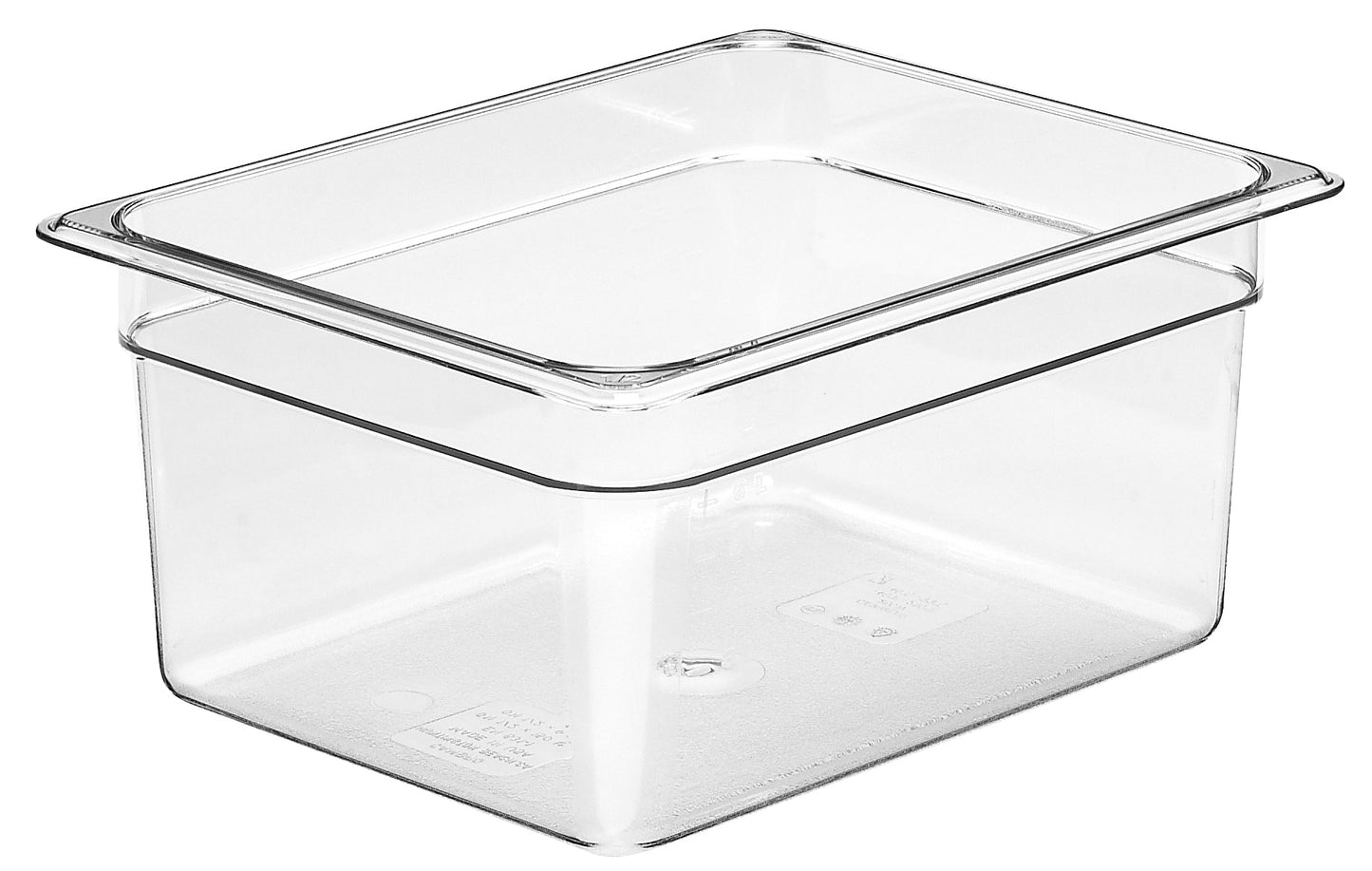 Cambro | Camwear Half Size Food Pan, 6" Deep, Clear