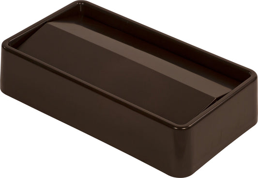 Carlisle | TrimLine™ 15 and 23 Gallon Rectangle Swing Top Waste Container Trash Can Lid 15 and - ChefEquipment.com