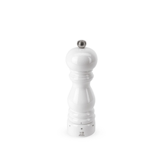 Peugeot | Paris u'Select Pepper Mill, 7", Wood, White Lacquer, FINAL SALE