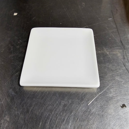 Front of the House Square Plate, 5", White (12-pack), FINAL SALE - DAP026WHP23-SPEC