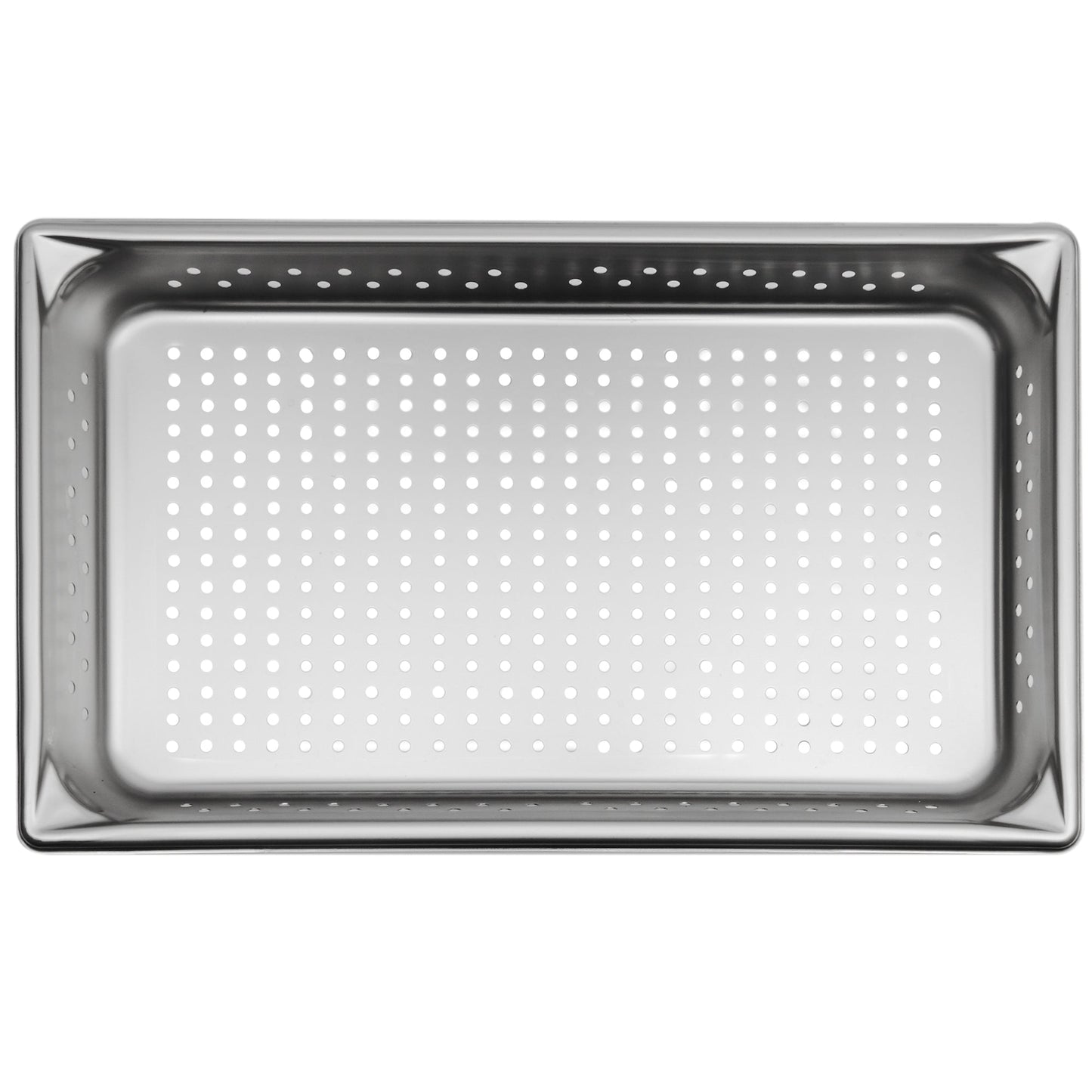 Vollrath | Super Pan V Full Size Perforated Food Pan, 1.25" Deep, 22 Gauge Stainless Steel