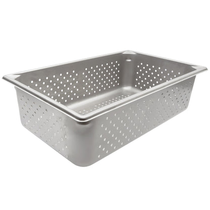 Vollrath | Super Pan V Full Size Perforated Food Pan, 6" Deep, 22 Gauge Stainless Steel